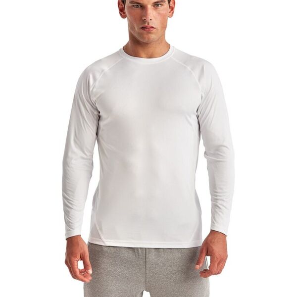 Unisex Panelled Long Sleeve Tech T-Shirt Thumbnail