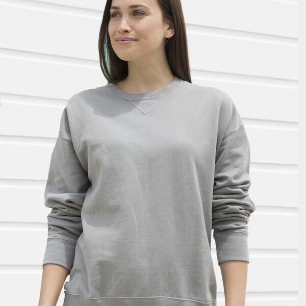 Unisex Garment-Dyed Crewneck Sweatshirt Thumbnail