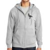 Essential Fleece Full Zip Hooded Sweatshirt Thumbnail