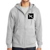Essential Fleece Full Zip Hooded Sweatshirt Thumbnail