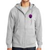 Essential Fleece Full Zip Hooded Sweatshirt Thumbnail